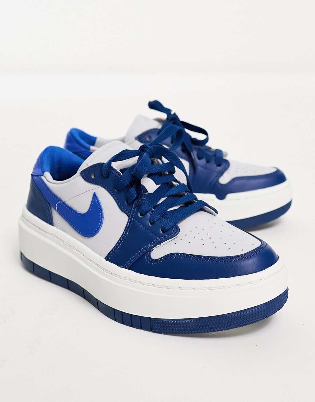 Nike Jordan Air 1 Elevate Low sneakers in blue and white Product Image