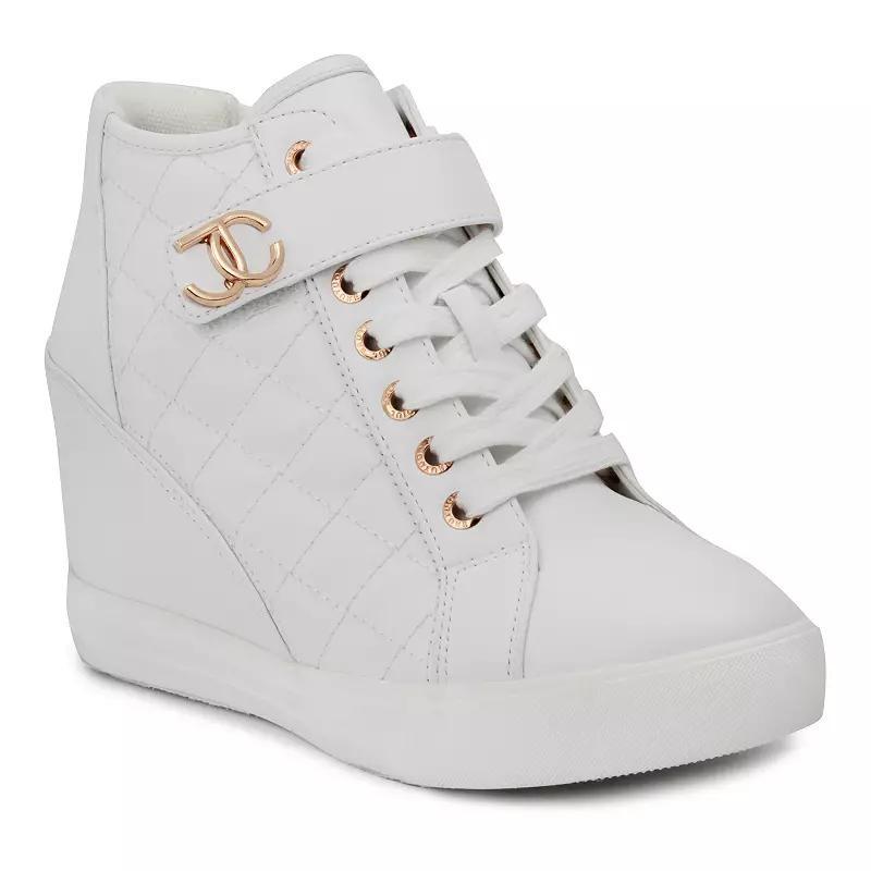 Juicy Couture Journey Womens Platform Wedge Sneakers Product Image