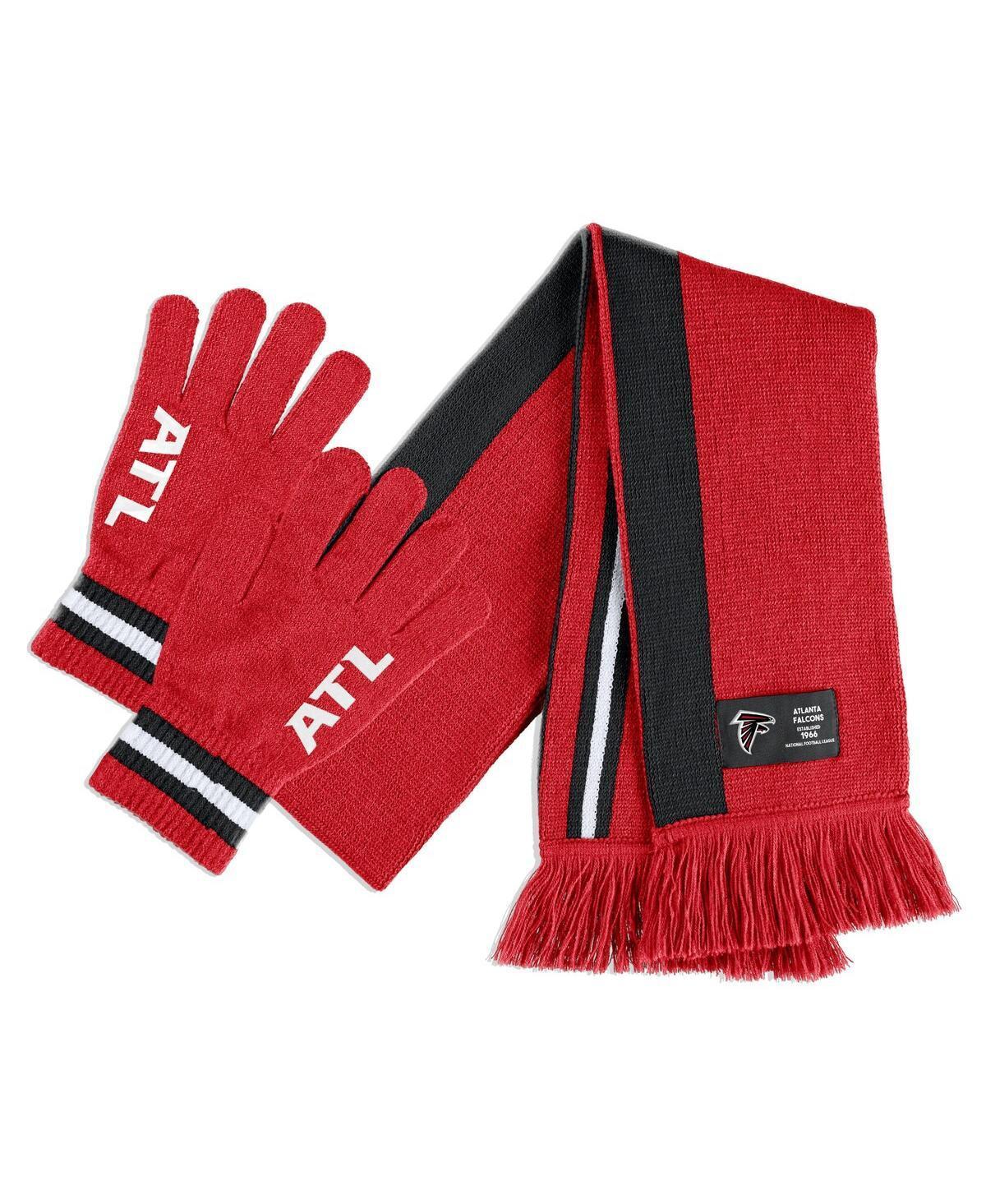 WEAR by Erin Andrews Atlanta Falcons Scarf and Glove Set Product Image