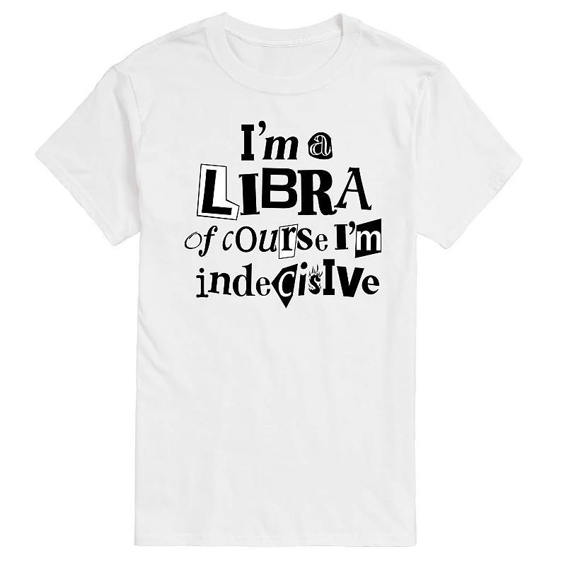 Mens Libra Indecisive Graphic Tee Product Image