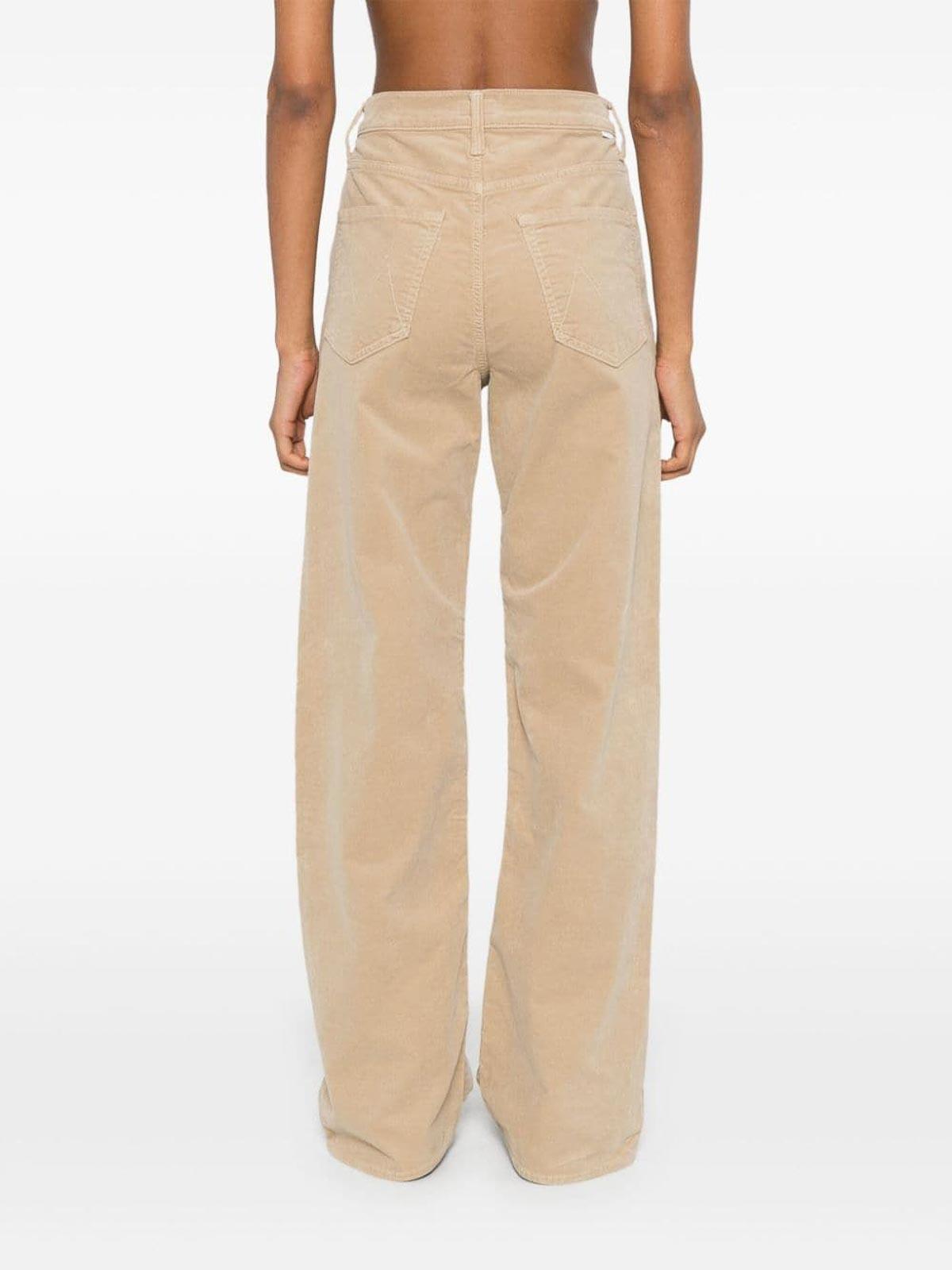 MOTHER The Dodger Trousers In Beige Product Image