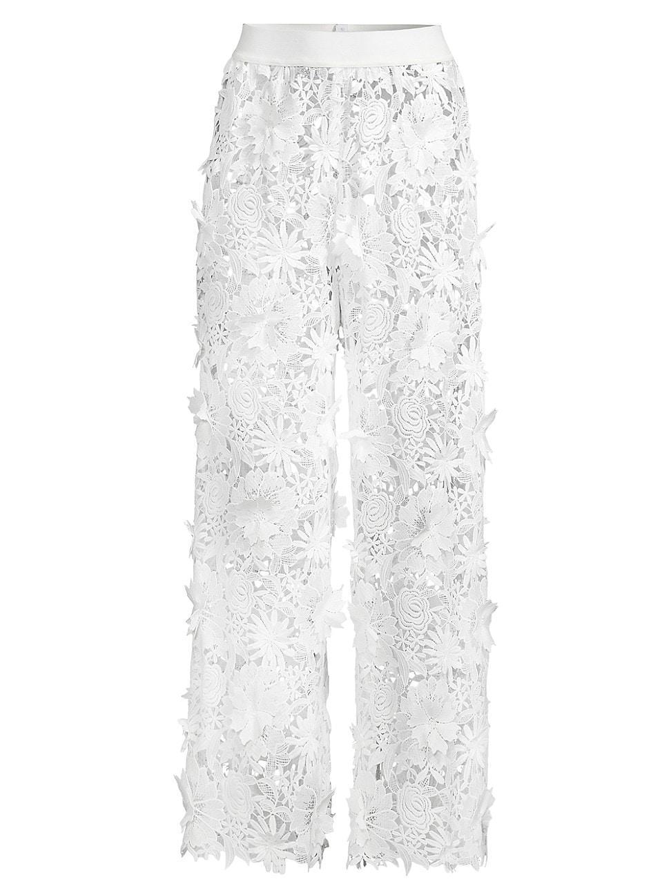 Womens Cavani Guipure Lace Pants Product Image