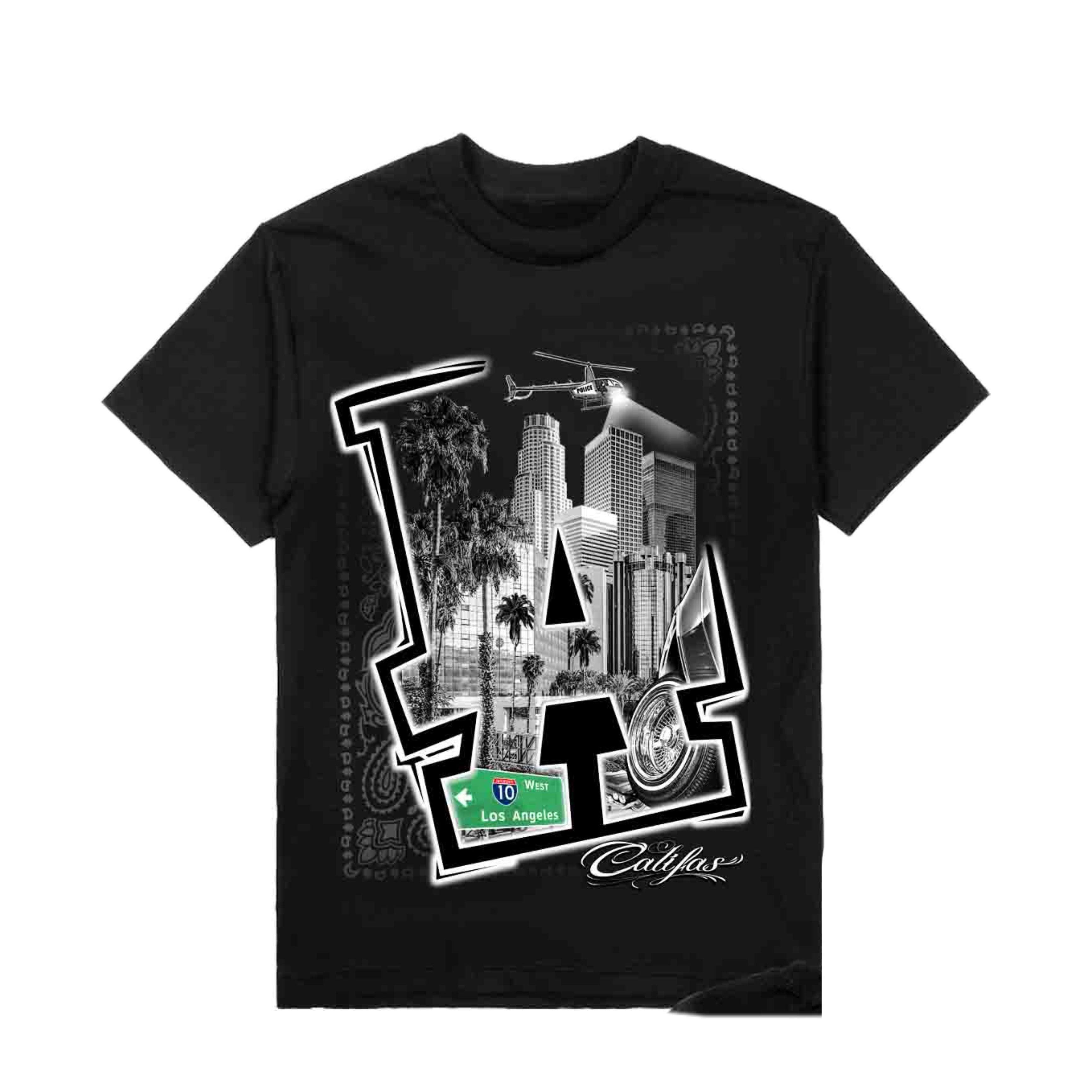 TFashion Graphic Tee - Los Angeles 10 West Male Product Image