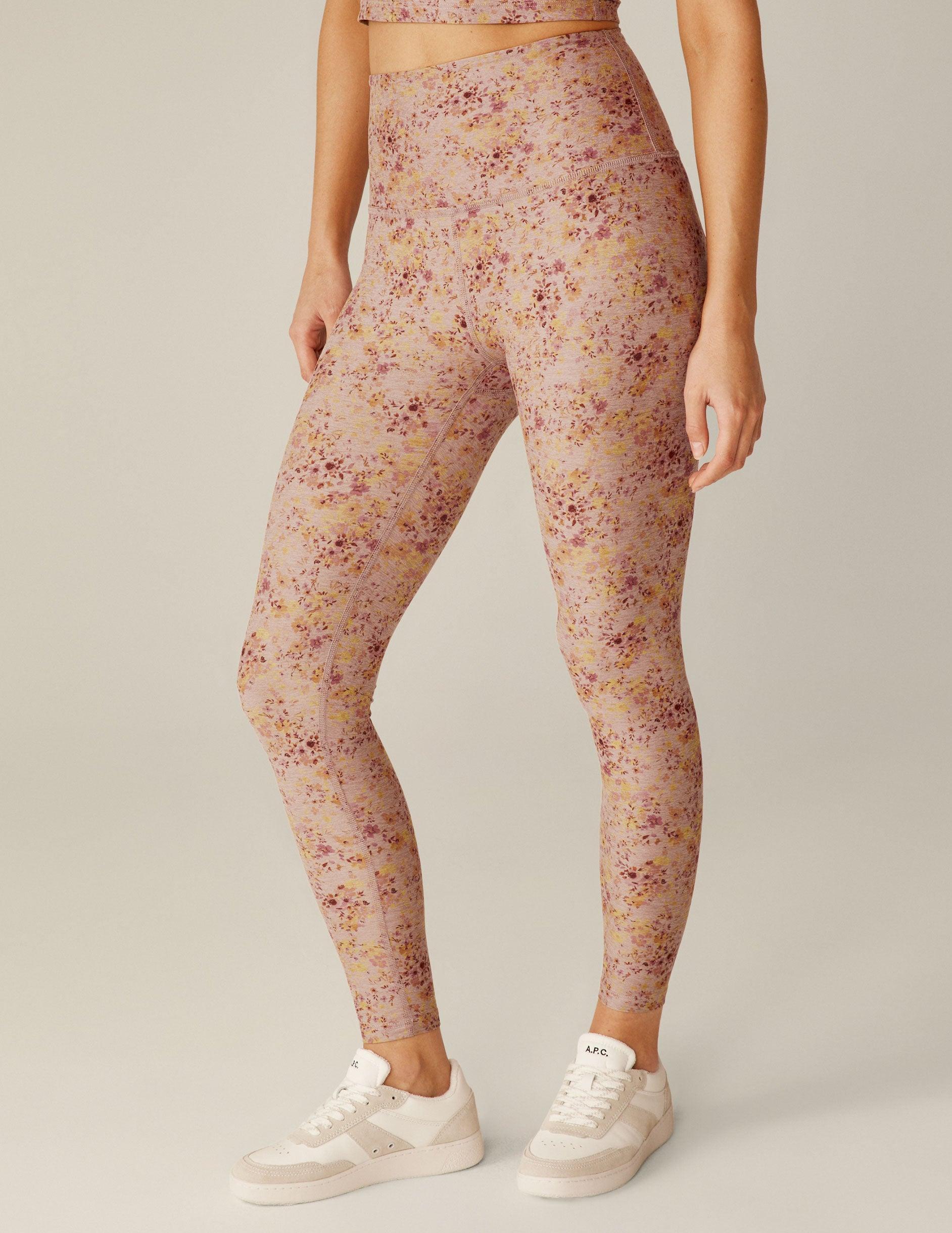 Meadow Floral SoftMark High Waisted Midi Legging Product Image