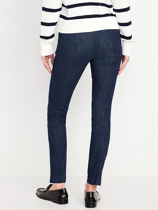 Extra High-Waisted Polished Pixie Skinny Ankle Jeans Product Image