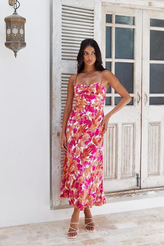 Bring Out Fun Maxi Dress Print Product Image