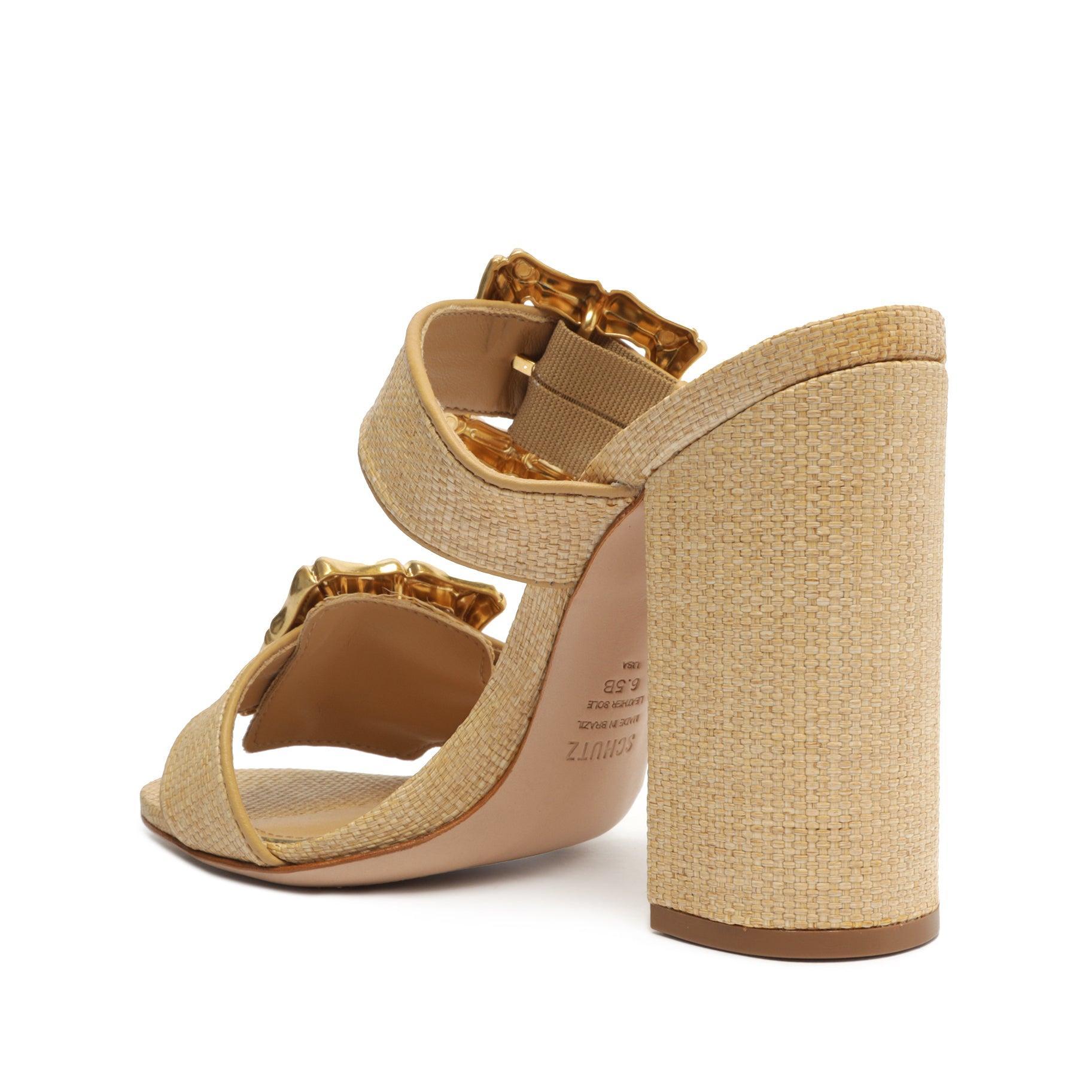 Womens Enola 115MM Raffia Sandals Product Image