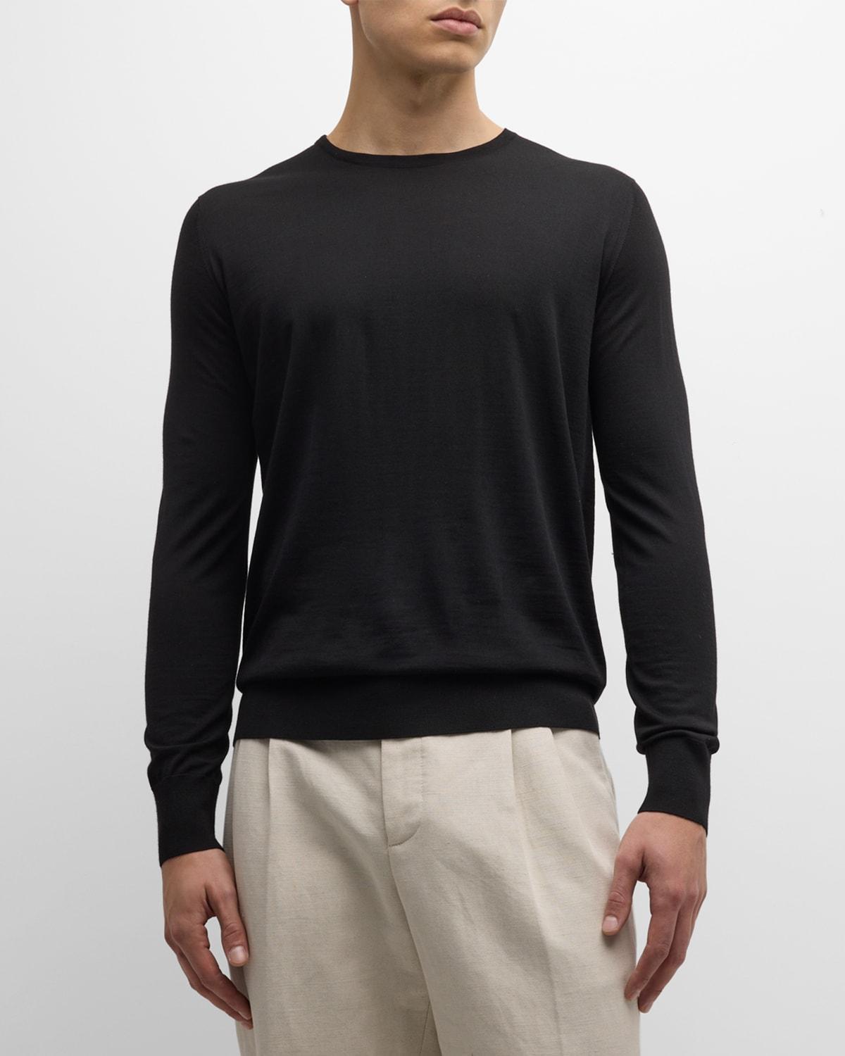 Mens Girocollo Wool Crewneck Sweater Product Image