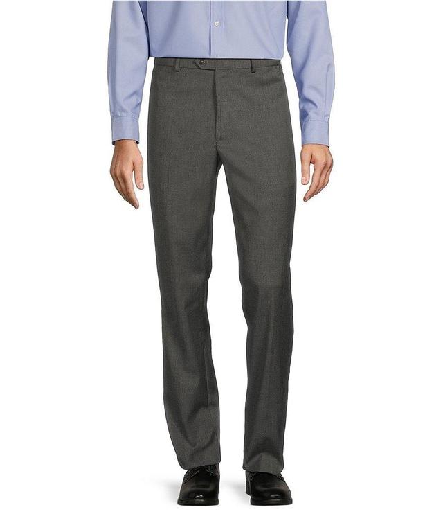 Roundtree & Yorke TravelSmart Straight Fit Houndstooth Dress Slacks Product Image