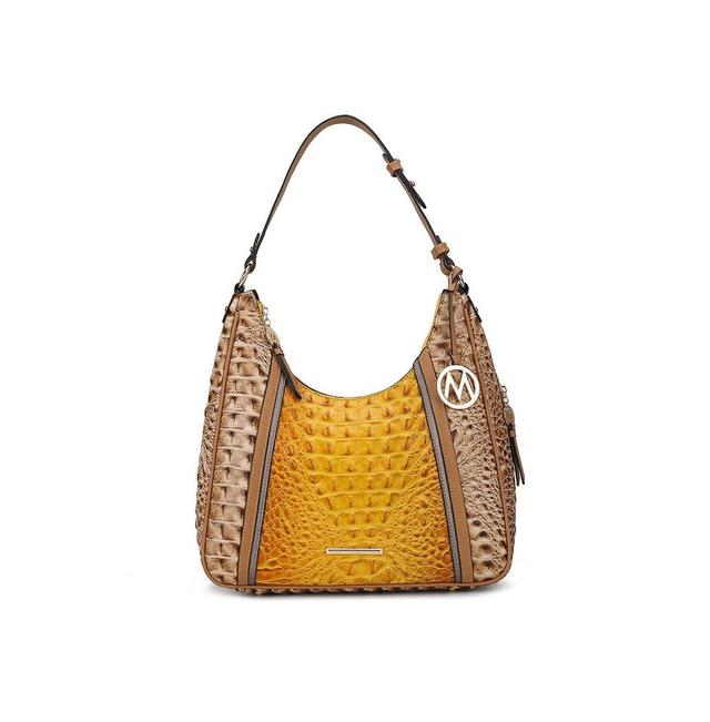 Mkf Collection Becket Faux Crocodile-Embossed Women s Shoulder Bag by Mia K Product Image