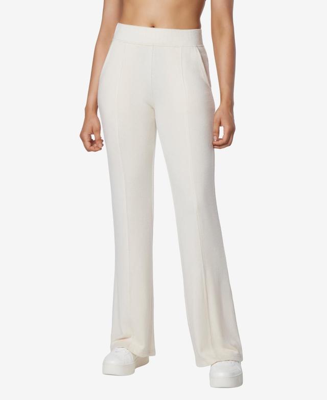 Andrew Marc Sport Womens Full Length Hacci Wide Leg Pants Product Image