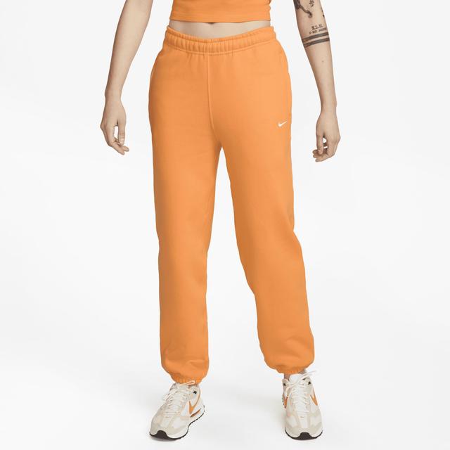 Nike Womens Solo Swoosh Fleece Pants Product Image