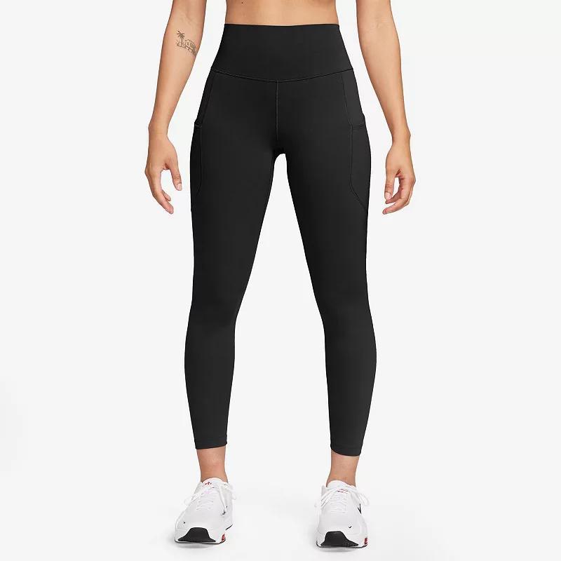 Womens Nike One Pocketed High-Waisted 7/8 Ankle Leggings Product Image