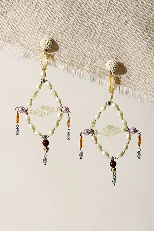 Pia Pearl Dangle Earrings Product Image