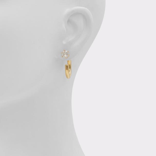 Lerine Gold/Clear Multi Women's Earrings | ALDO US Product Image