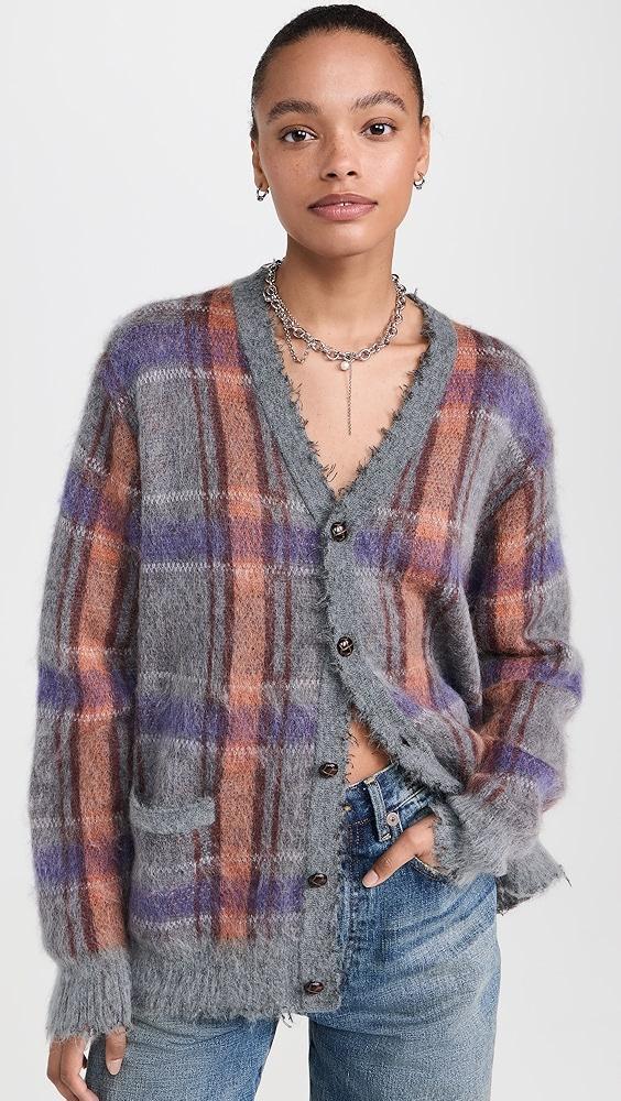 R13 Mohair Boyfriend Cardigan | Shopbop product image