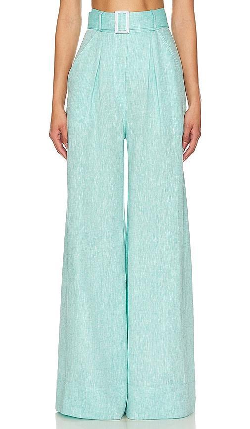 Wide Leg Pleated Pant Product Image