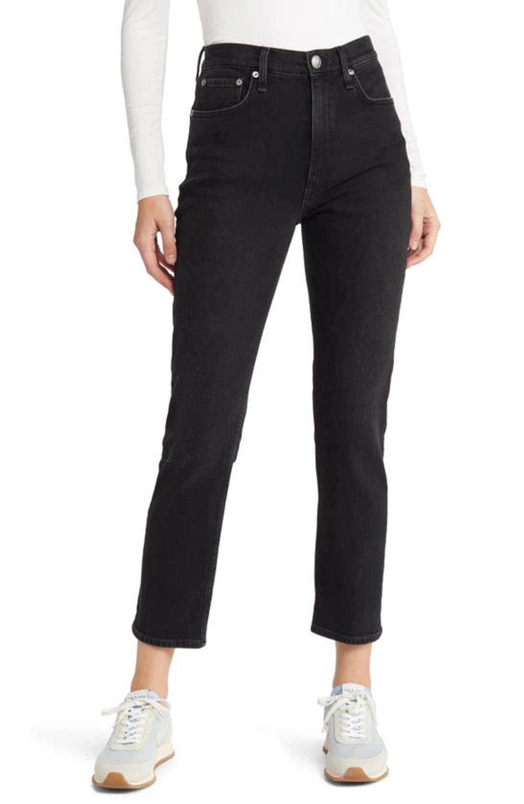 Wren High Waist Ankle Slim Jeans In Highland Product Image