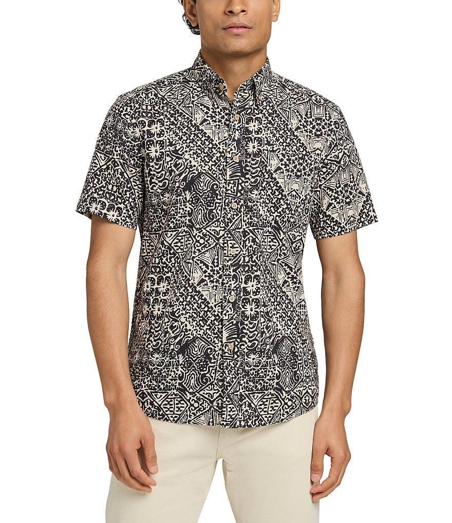 Faherty Breeze Short Sleeve Woven Shirt Product Image