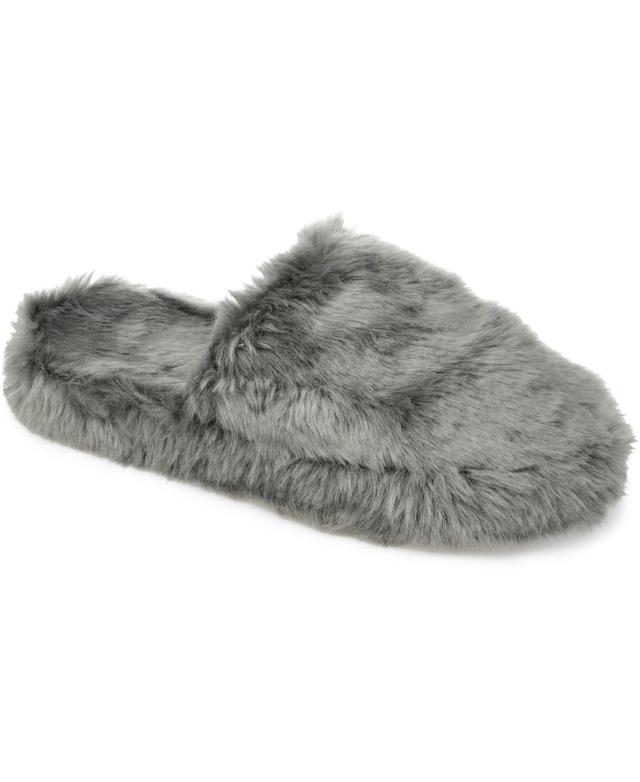 Journee Collection Cozey Womens Slippers Black Product Image