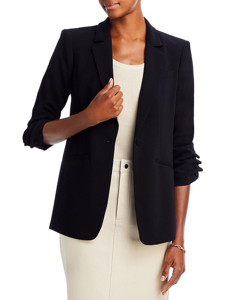 Cinq  Sept Khloe Ruched Sleeve Blazer Product Image