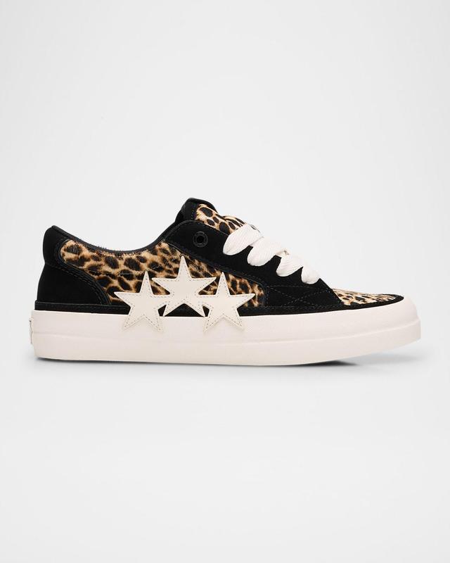 Men's Leopard Sunset Low-Top Sneakers Product Image