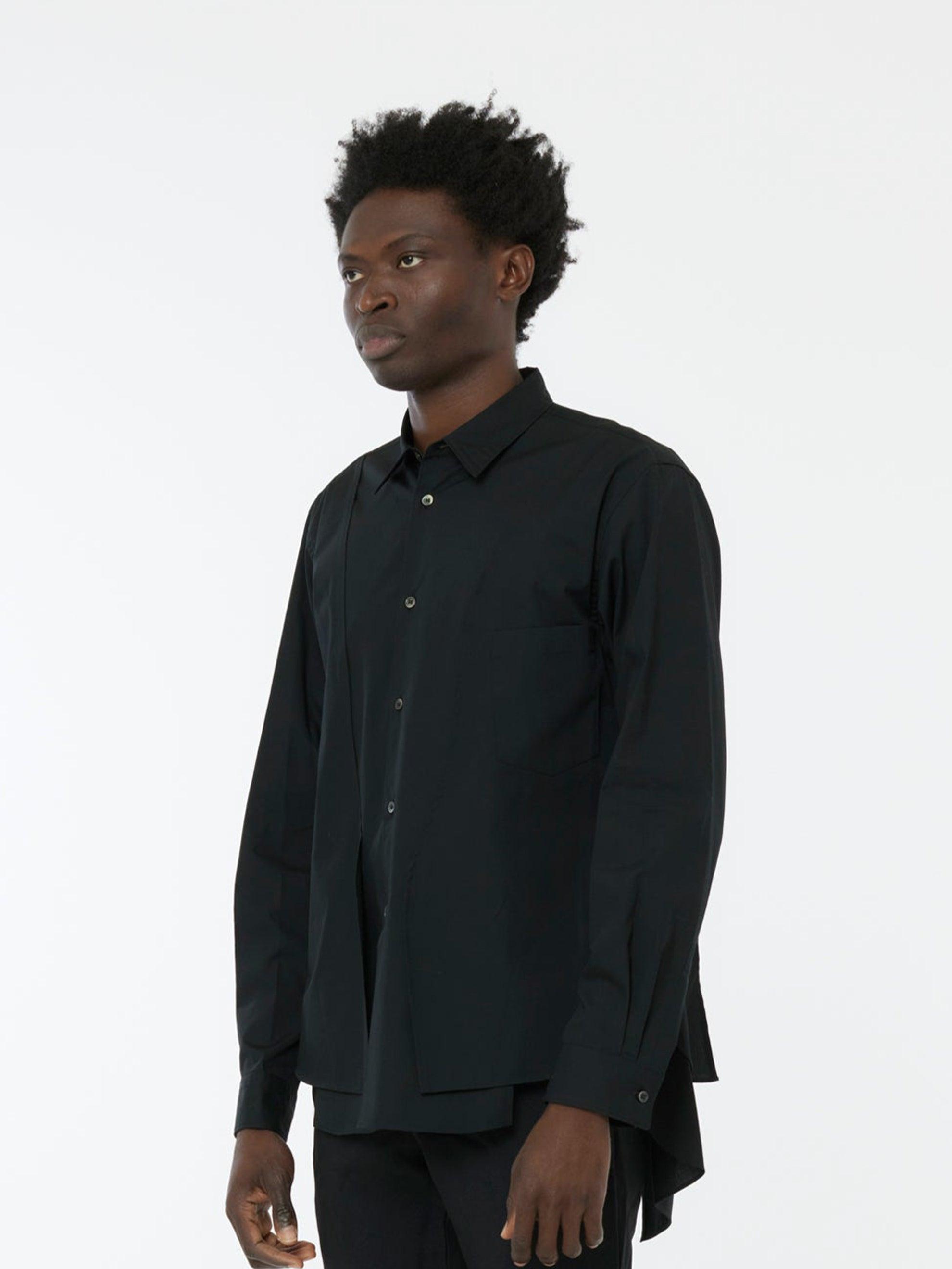 Homme Plus Shirt (Black) Product Image