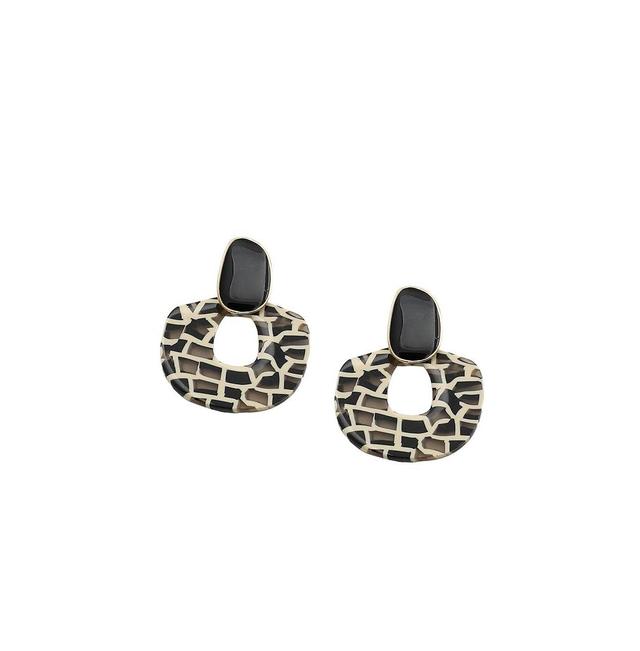 Sohi Womens Pavement Drop Earrings Product Image