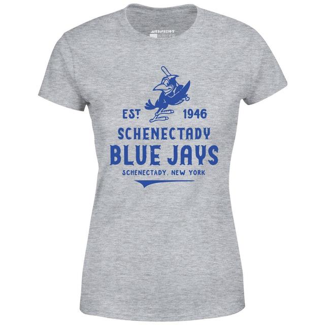 Schenectady Blue Jays - New York - Vintage Defunct Baseball Teams - Women's T-Shirt Female Product Image