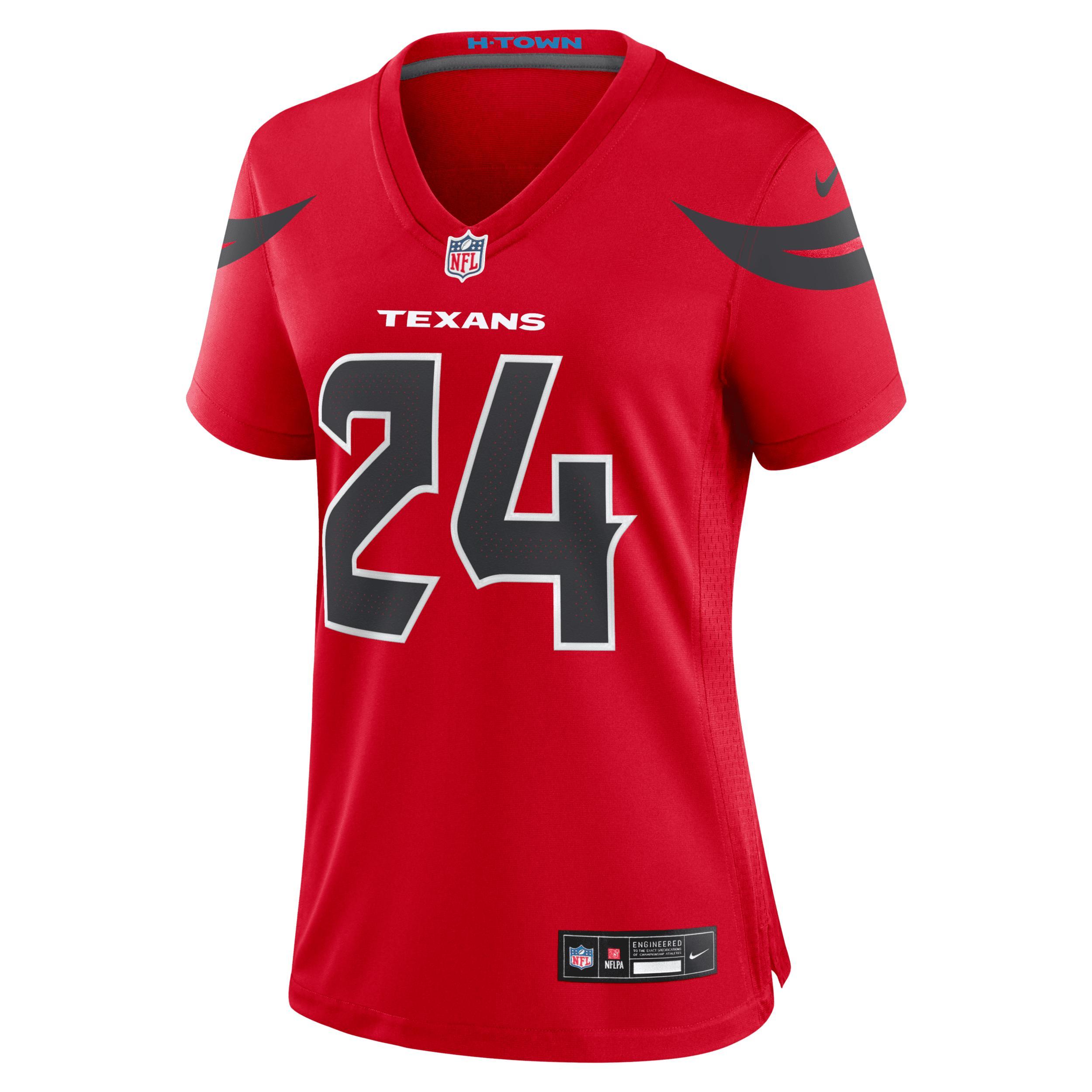 Derek Stingley Jr. Houston Texans Nike Women's NFL Game Football Jersey Product Image