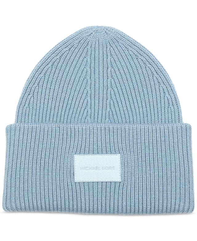 Michael Michael Kors Womens Fine Rib Cuff Beanie Product Image