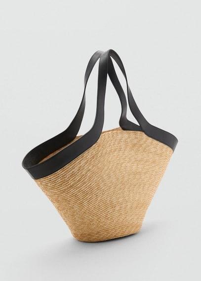 MANGO - Natural fibre carrycot bag - One size - Women Product Image