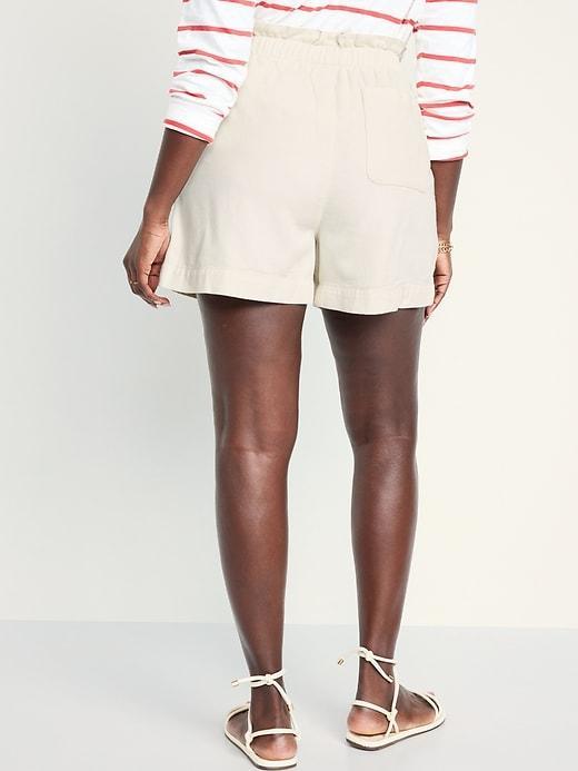 Extra High-Waisted Utility Shorts -- 4-inch inseam Product Image