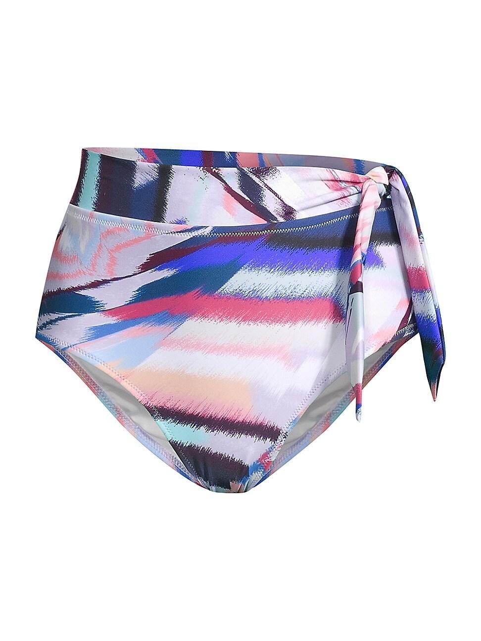 Change of Scenery Side Tie High Waist Bikini Bottoms Product Image