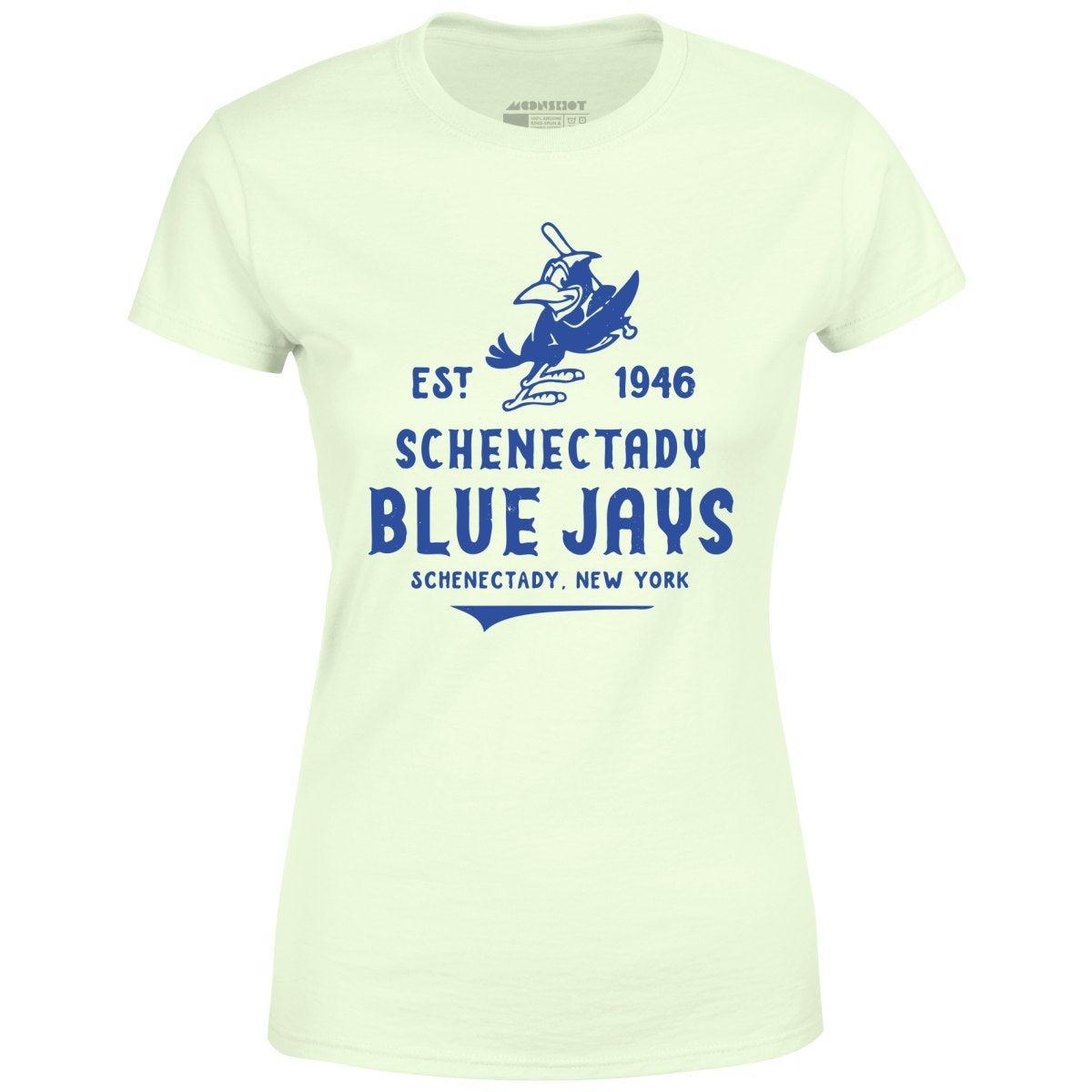 Schenectady Blue Jays - New York - Vintage Defunct Baseball Teams - Women's T-Shirt Female Product Image