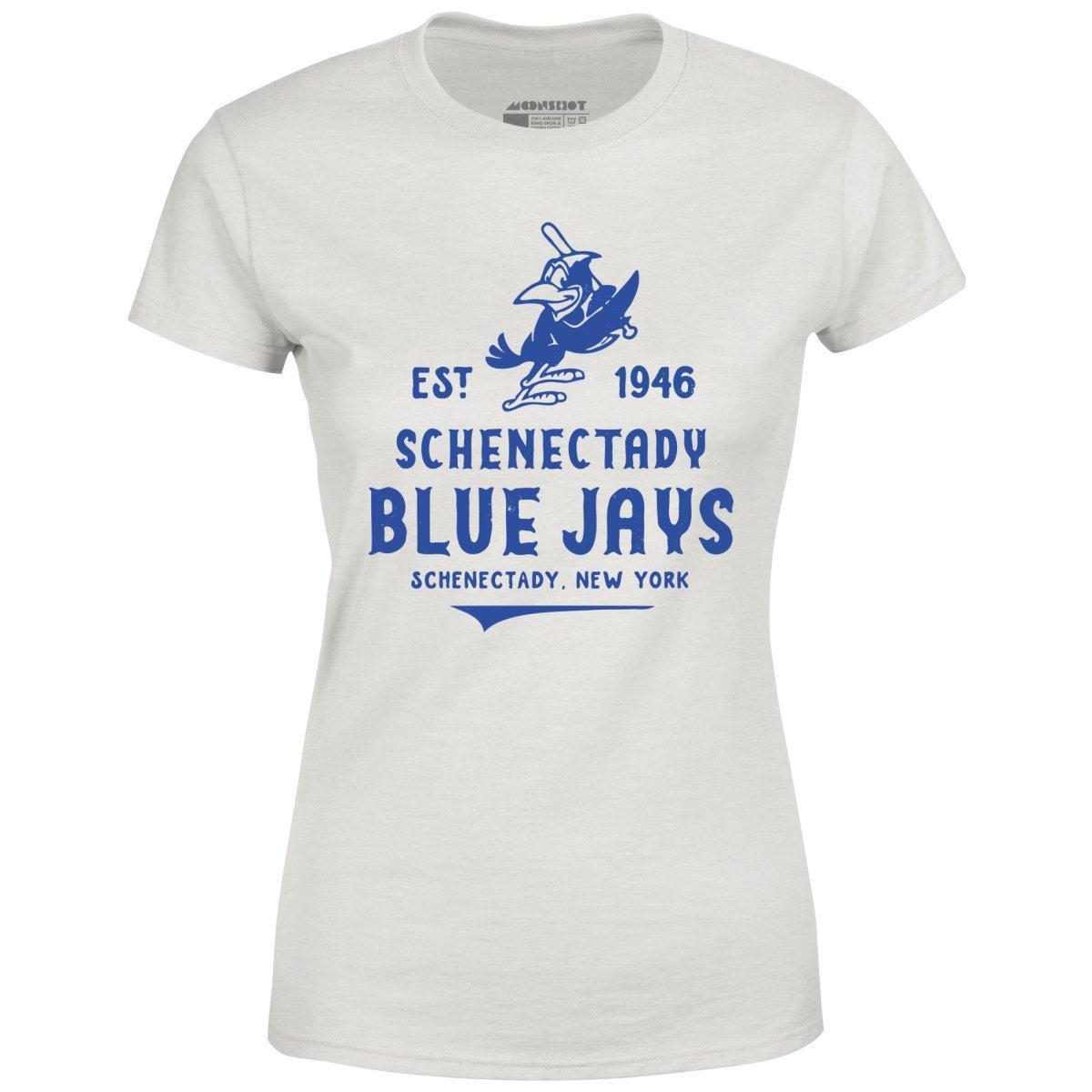 Schenectady Blue Jays - New York - Vintage Defunct Baseball Teams - Women's T-Shirt Female Product Image