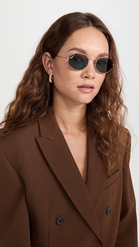 Ray-Ban 0RB3547 Oval Sunglassses | Shopbop Product Image