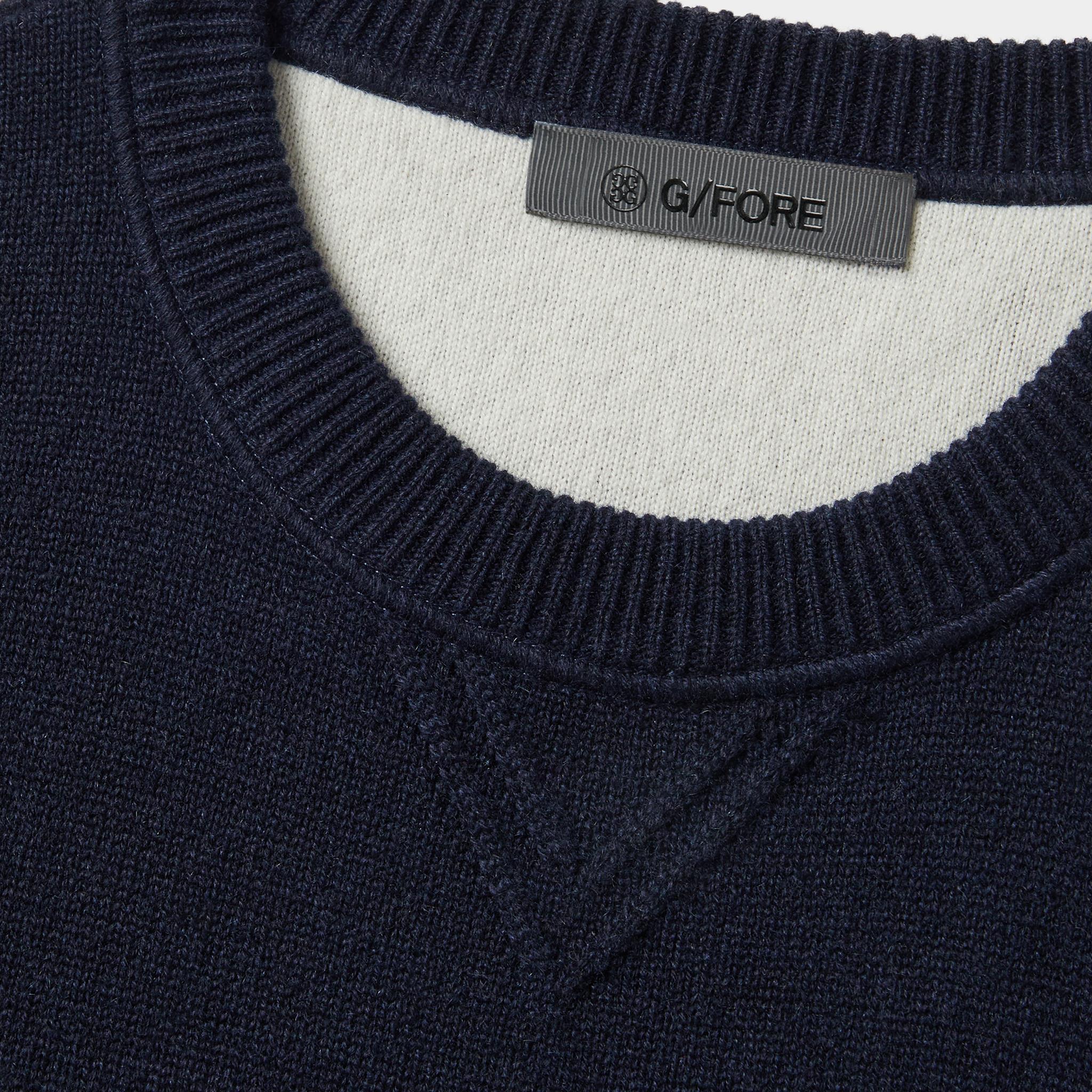 FRESH TAKE ON THE CASHMERE CREWNECK SWEATER Product Image