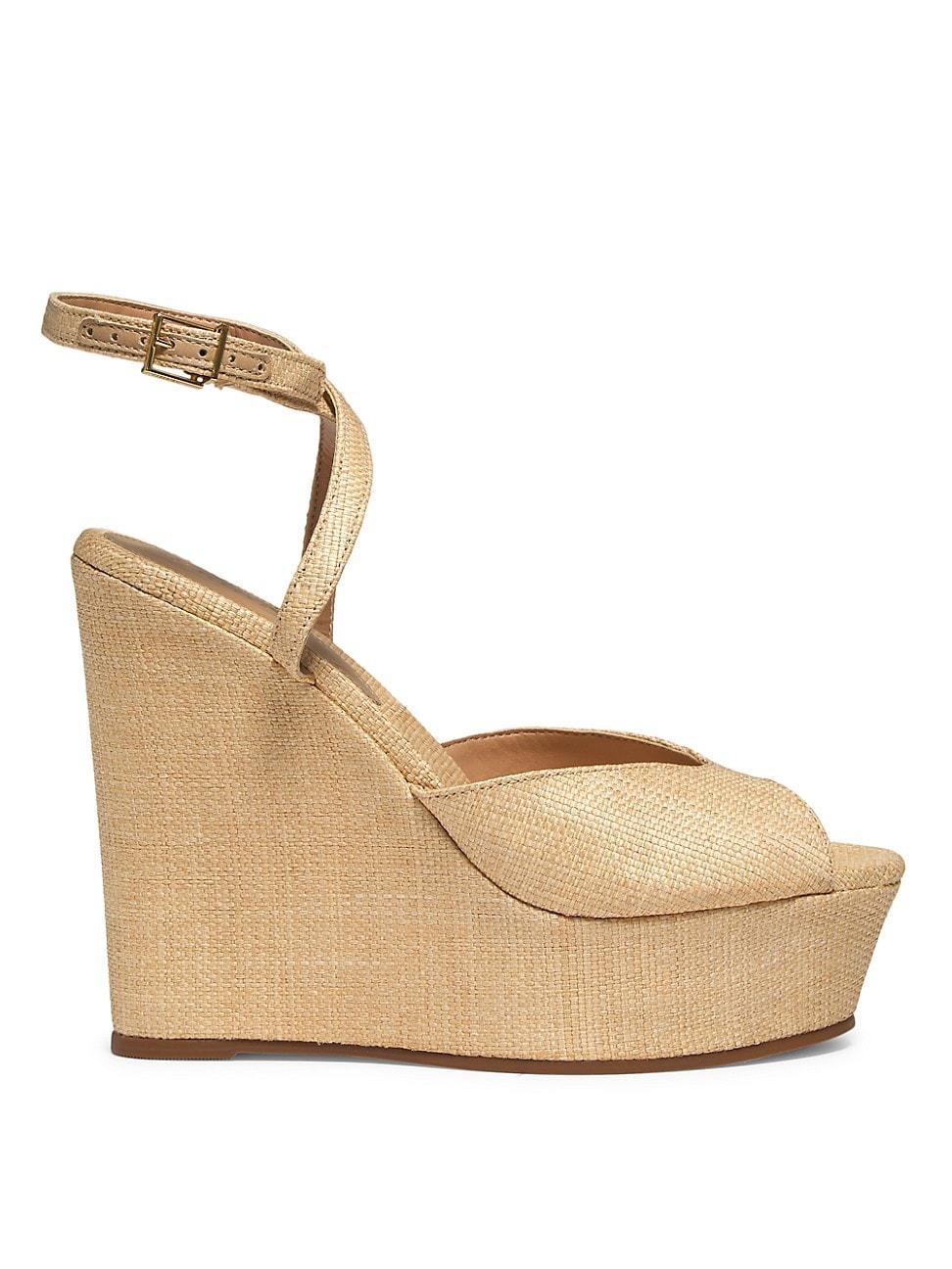 Womens Neith Straw Sandals Product Image