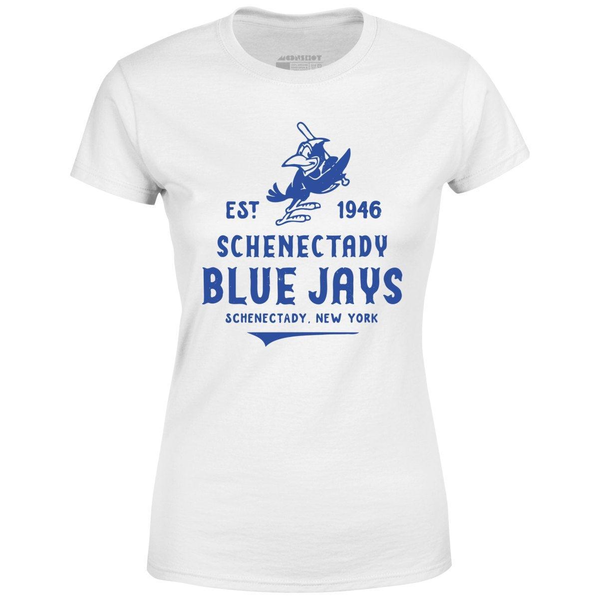 Schenectady Blue Jays - New York - Vintage Defunct Baseball Teams - Women's T-Shirt Female Product Image