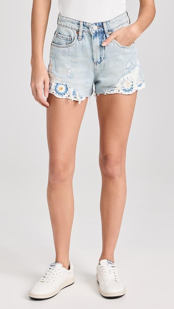 BLANKNYC Green Blogger Shorts | Shopbop Product Image