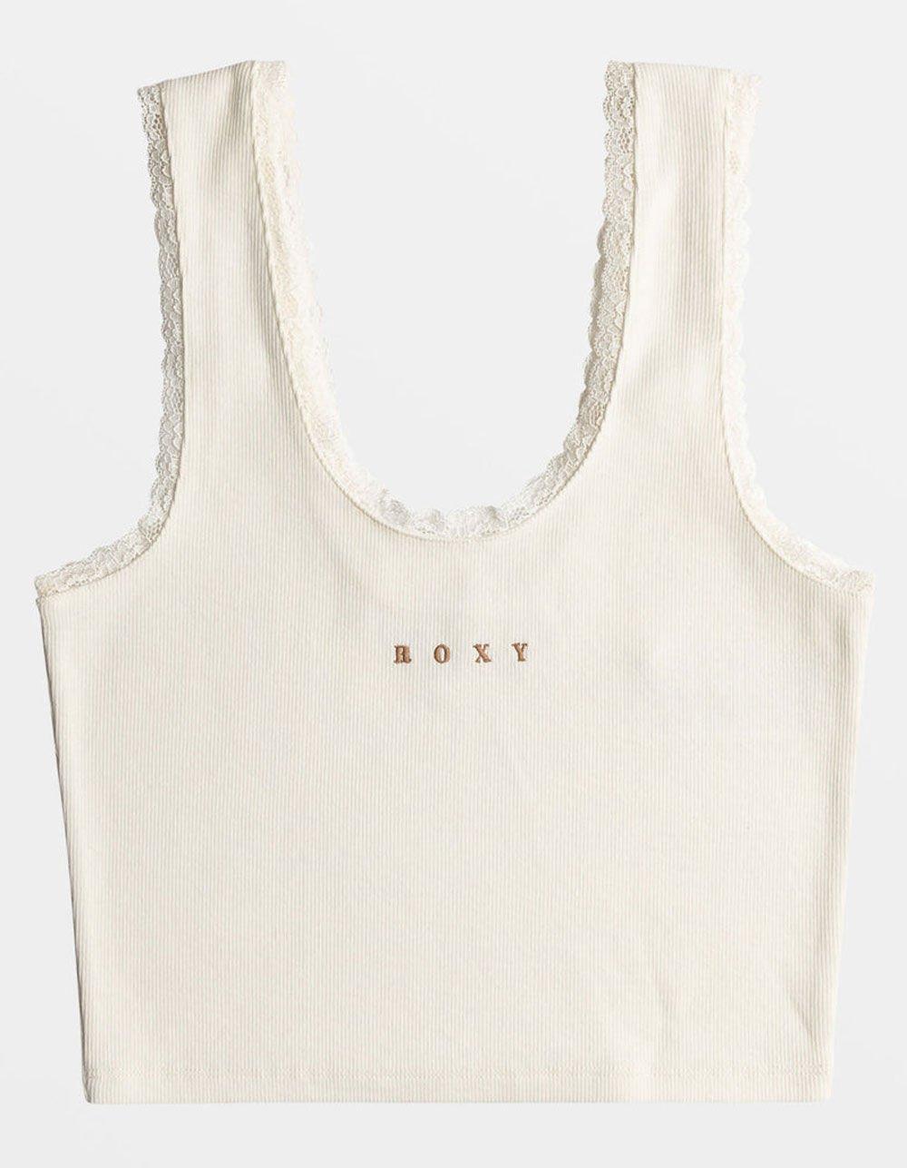 ROXY Lace Womens Crop Tank Top Product Image