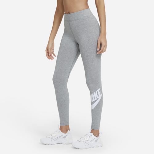 Nike Womens Nike Essential Leggings 2.0 - Womens Grey/White Product Image