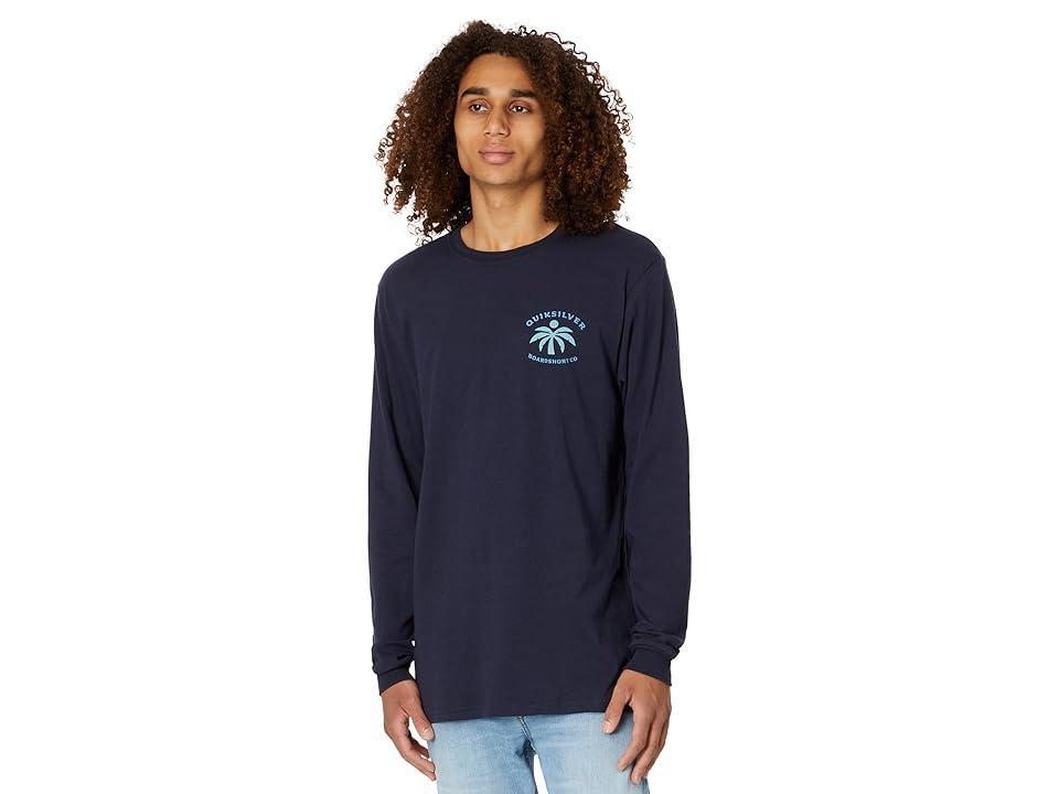 Quiksilver Solo Arbol Long Sleeve Tee Blazer) Men's Clothing Product Image