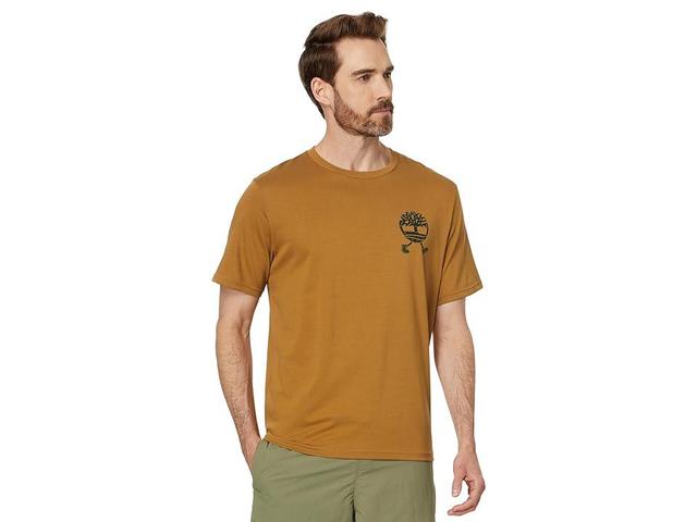 Timberland Scribble Tree Graphic Tee (Wheat Boot) Men's T Shirt Product Image