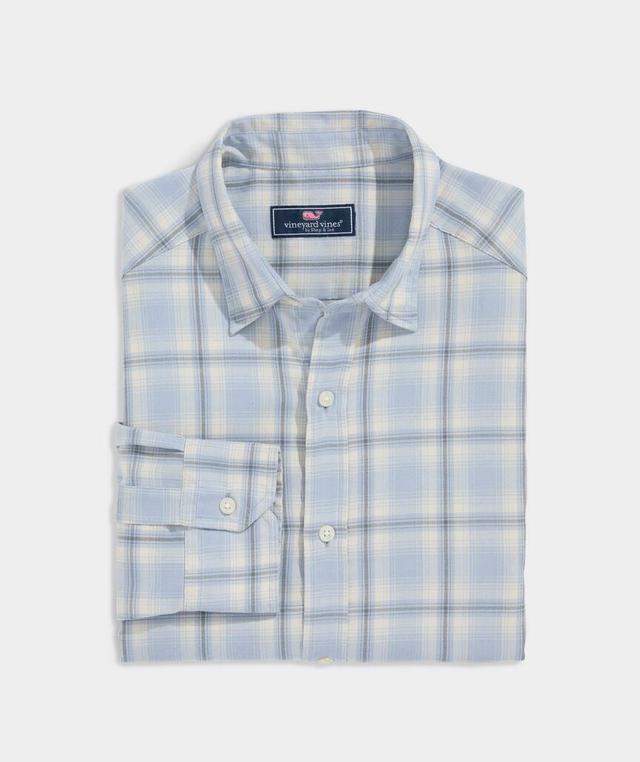 On-The-Go Brushed Twill Plaid Shirt Product Image