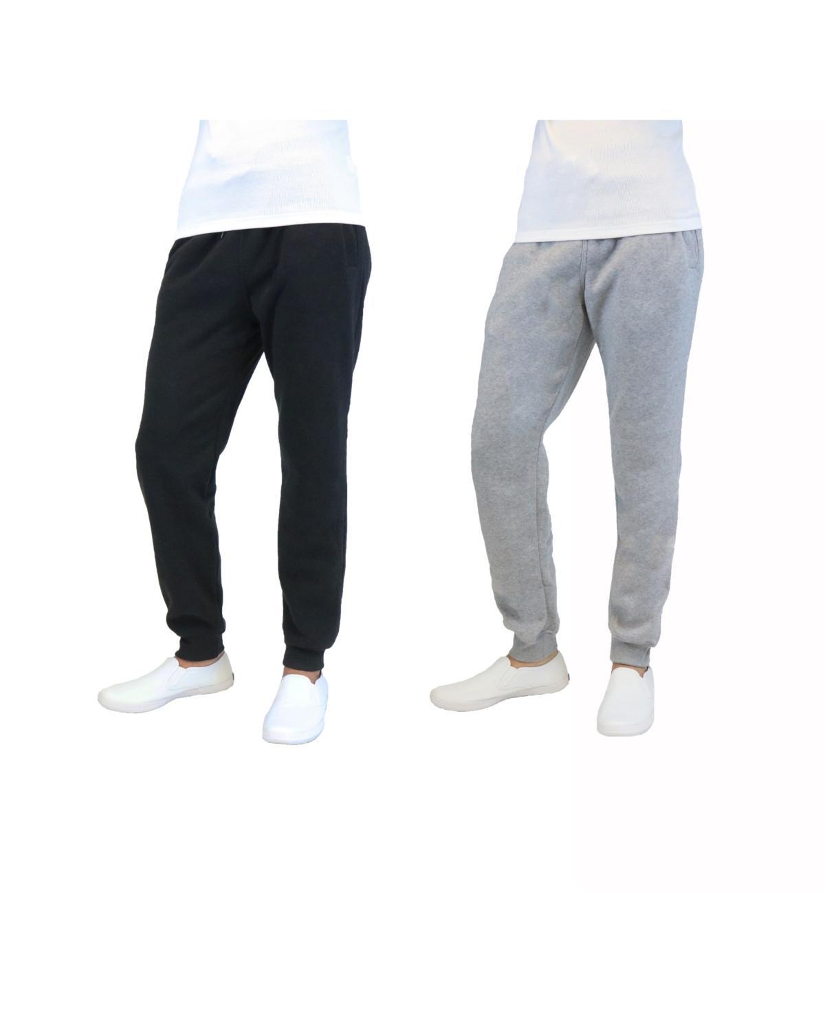 Galaxy By Harvic Mens 2-Packs Slim-Fit Fleece Jogger Sweatpants Product Image