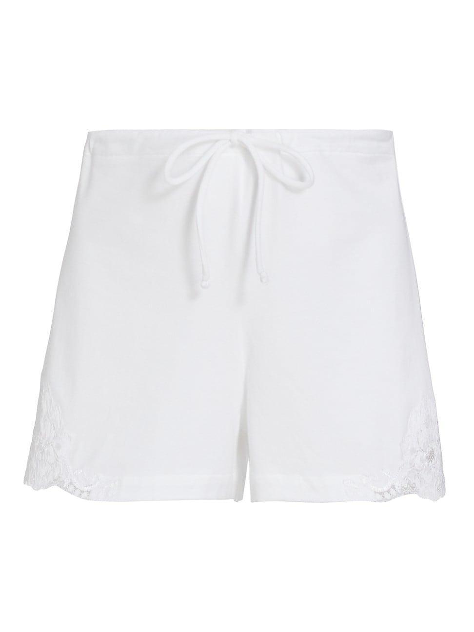 Womens Souple Lace Trim Shorts Product Image