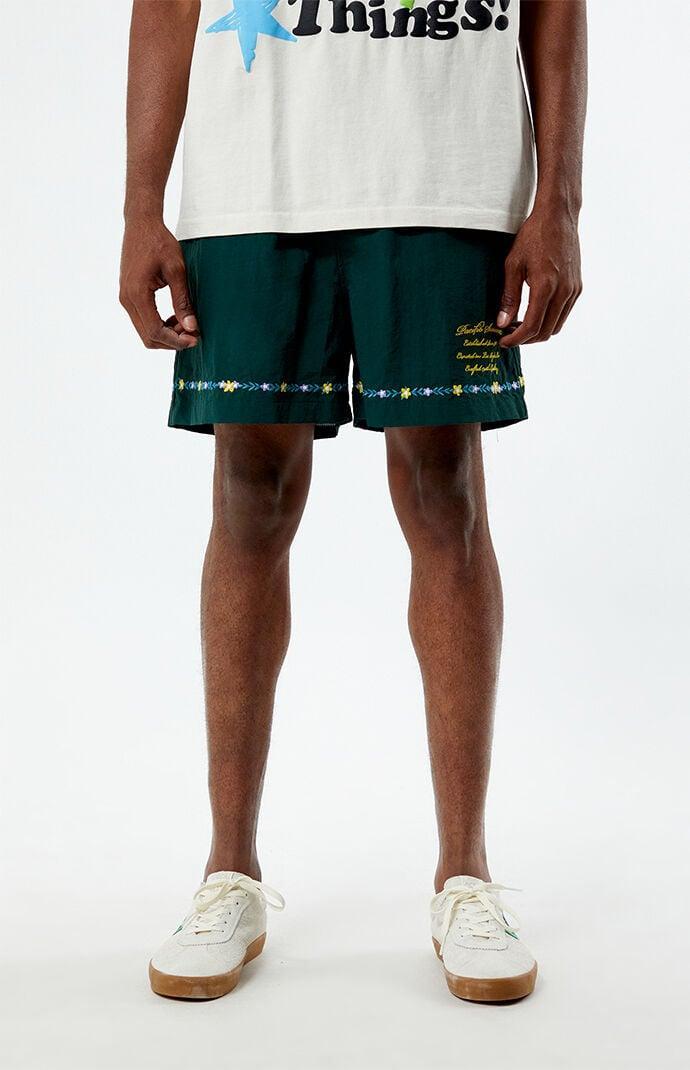 Men's Script Nylon Shorts Product Image