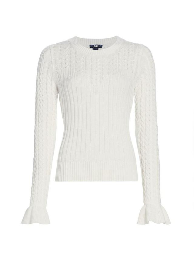 Womens Henrietta Cotton-Blend Sweater Product Image